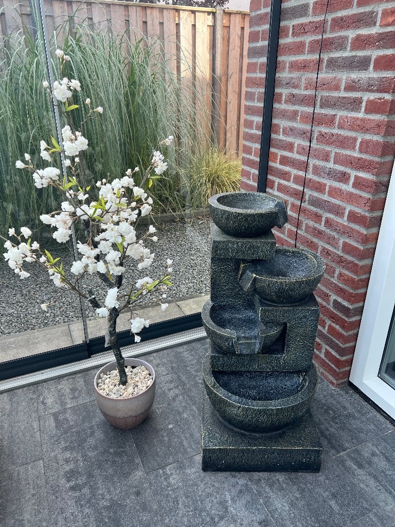 Fontein, Tuin en Terras, Ophalen, Zo goed als nieuw, Kunststof, Fontein