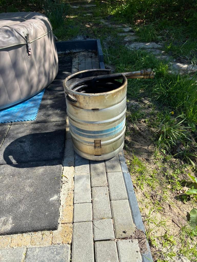 Zwembad jacuzzi verwarming, Ophalen, Zo goed als nieuw, Vast