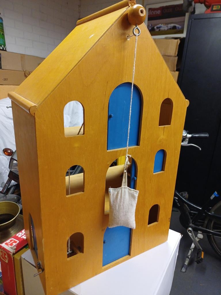 Houten pakhuis speelgoed, Kinderen en Baby's, Ophalen of Verzenden, Jongen of Meisje