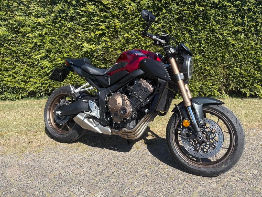 Honda CB650R (bj2020) A2, Traction Control, Occasion, 4 cilinders, Bedrijf