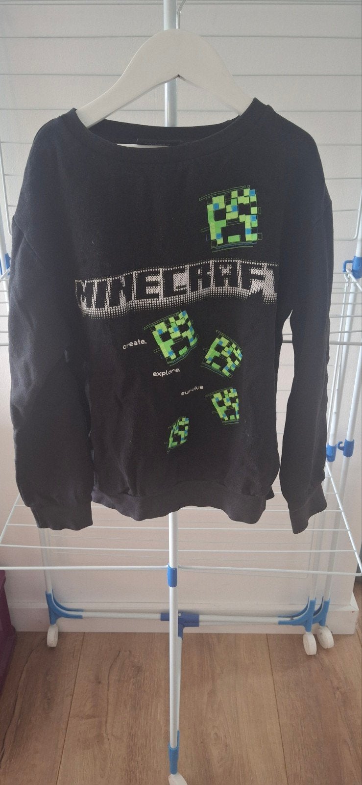 Minecraft trui maat 146/152, Gebruikt, Jongen of Meisje, Trui of Vest, Minecraft