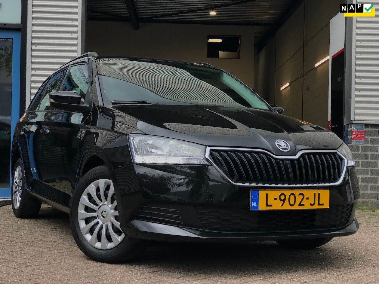 Skoda Fabia Combi 1.0 TSI Active|Led|Carplay|Leer|Airco|Crui, Auto's, Voorwielaandrijving, Gebruikt, Euro 6, 1036 kg
