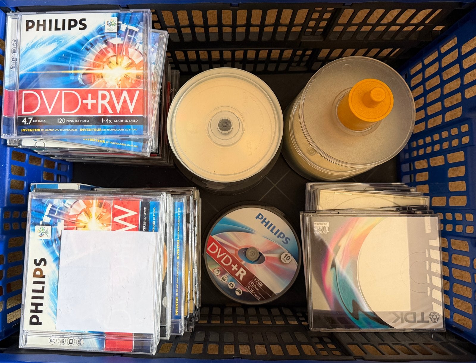 Lege DVD+R en DVD+RW schijven, Ophalen, Nieuw, Dvd, Herschrijfbaar