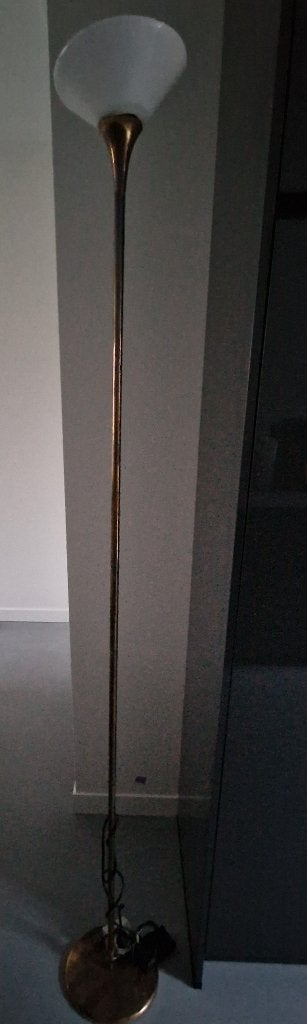 Staande lamp halogeen, Ophalen, Gebruikt, Overige materialen, 150 tot 200 cm