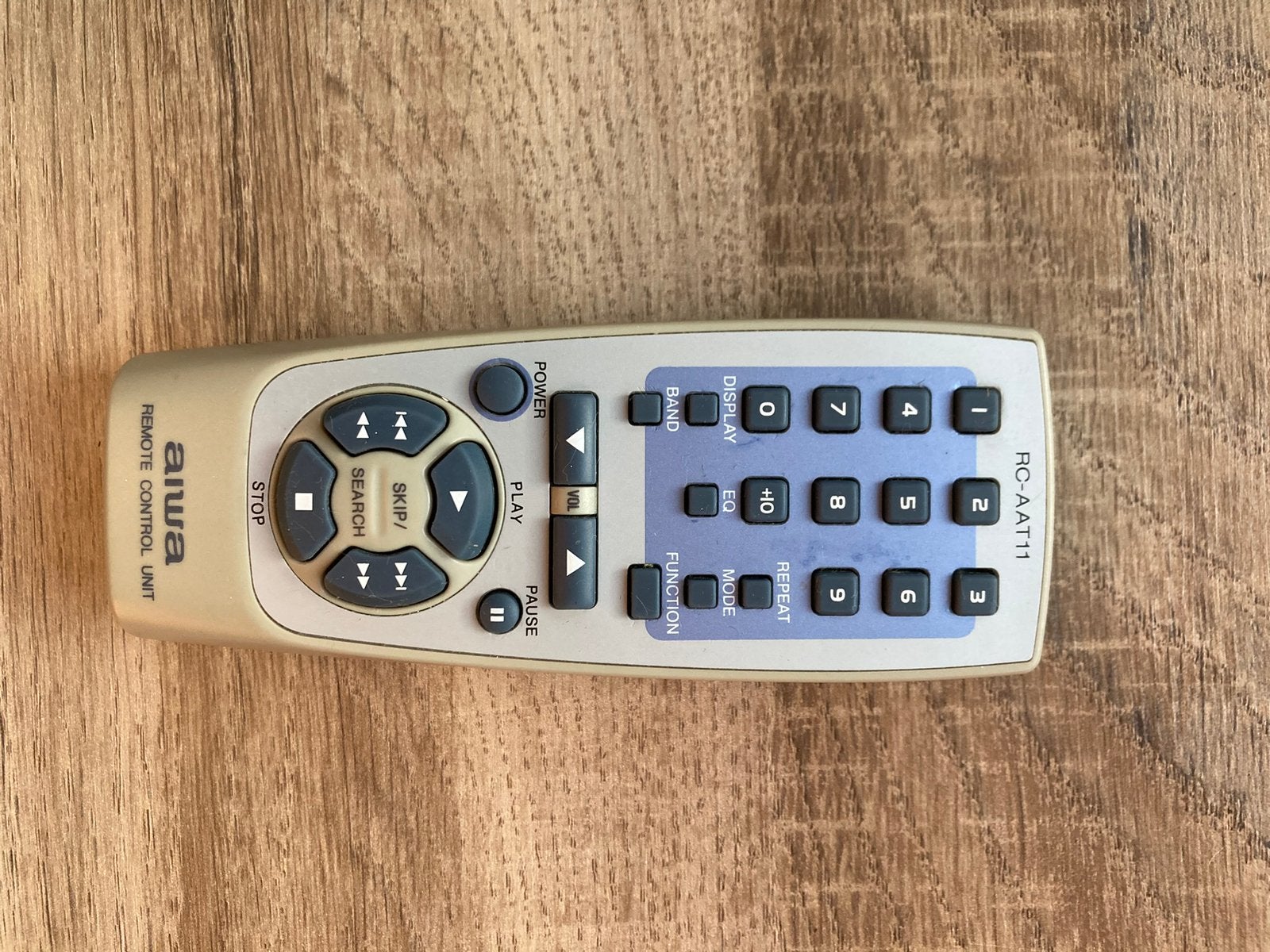 Aiwa RC-AAT11 Afstandsbediening, Ophalen of Verzenden, Gebruikt