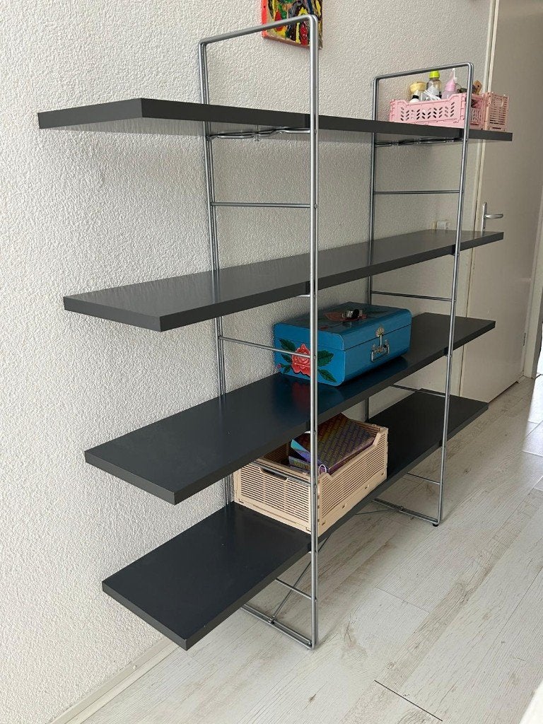 Vintage IKEA Kast Enetri Niels Gammelgaard Boekenkast, Ophalen, Met plank(en), Gebruikt, 150 tot 200 cm