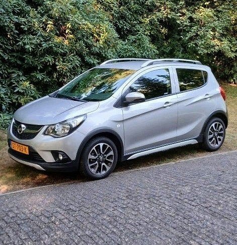 Opel Karl 1.0 Start/stop 75pk 2018 Grijs, Auto's, Opel, Voorwielaandrijving, 839 kg, Stof, 74 pk