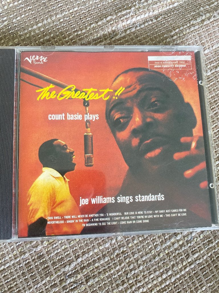 Count Basie Plays Joe Williams Sings Standards CD, Ophalen of Verzenden, Zo goed als nieuw, Jazz, Inclusief doosje