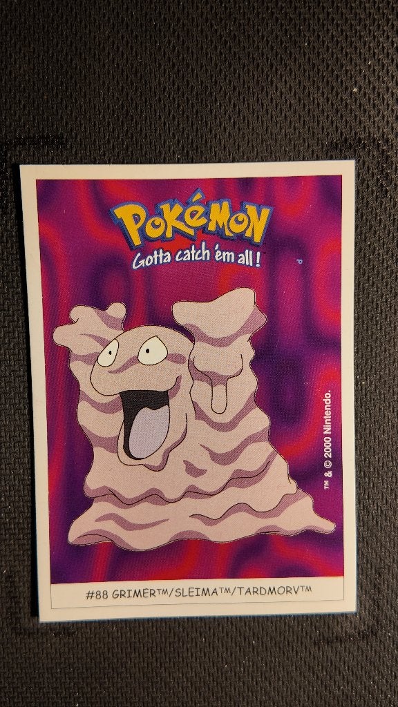 grimer 88 dunkin boomer | Pokemon kaart, Ophalen, Losse kaart