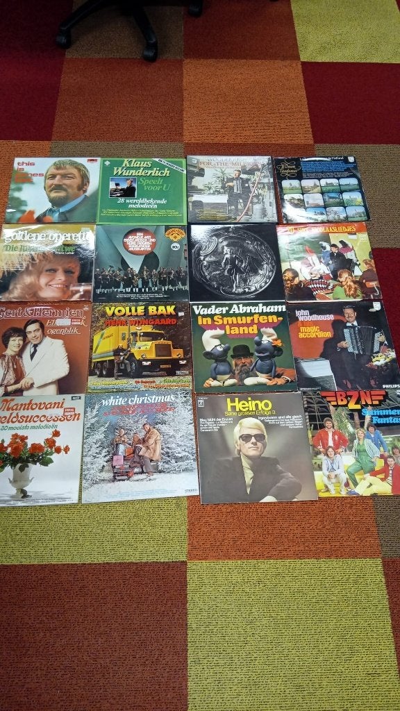 Lp's te koop!, Ophalen, Gebruikt, LP