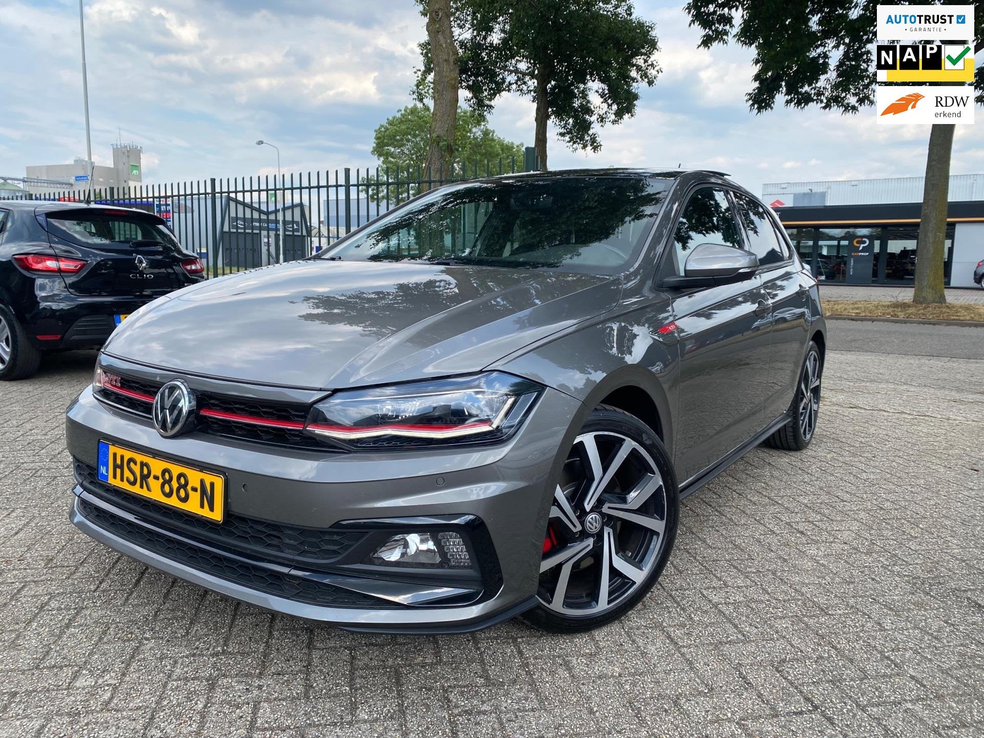 Volkswagen POLO 2.0 TSI GTI Automaat Pano Virtueel Camera Cr, Dealer onderhouden, Stof, Gebruikt, Euro 6