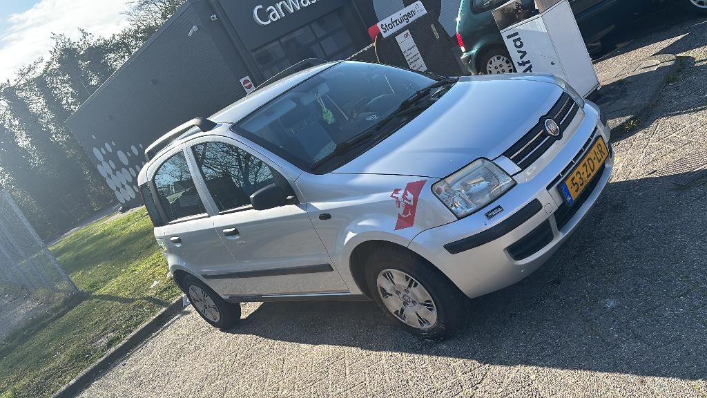 Fiat Panda 1.2 2007 AIRCO!!!!, Voorwielaandrijving, Stof, Origineel Nederlands, Handgeschakeld