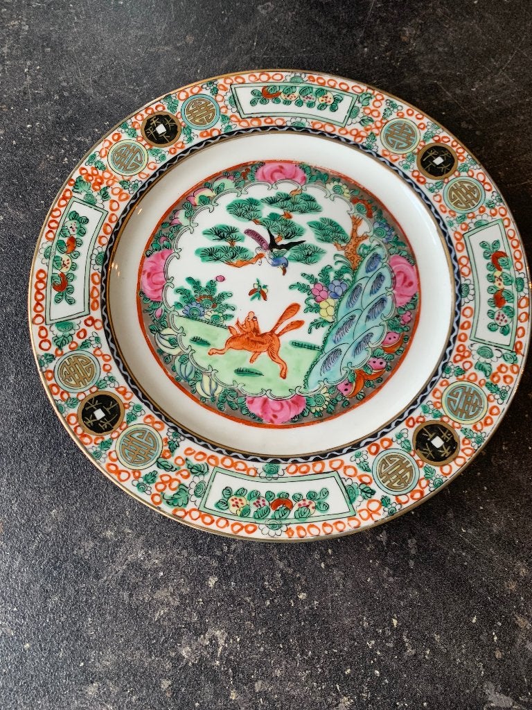Porselein bord, Ophalen of Verzenden