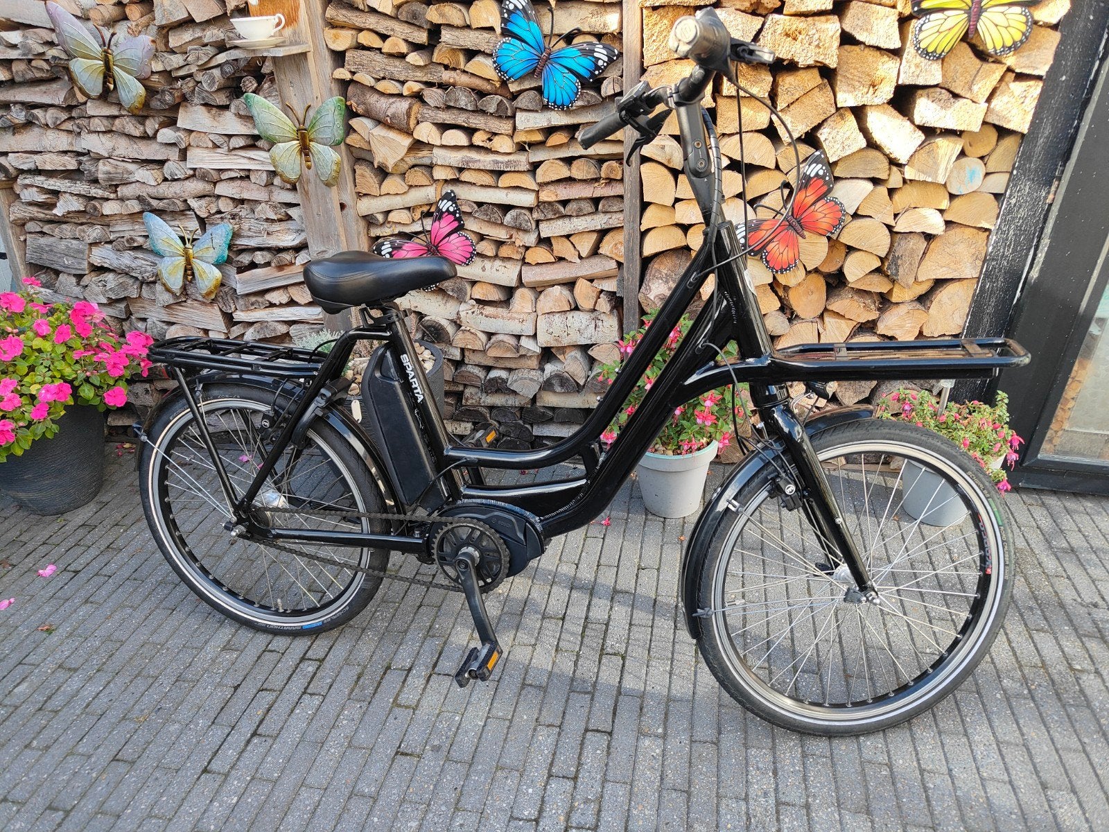 Sparta c-cargo bosch middenmotor bezorgfiets, Ophalen, Sparta, Gebruikt, 47 tot 51 cm