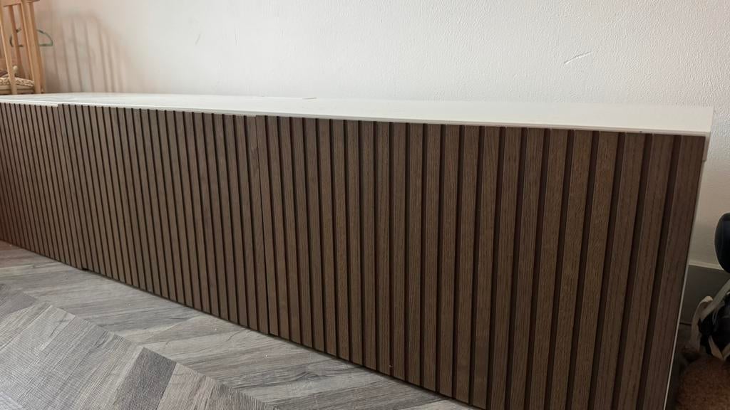 Ikea besta tv-meubel met deuren, Ophalen, Zo goed als nieuw, 25 tot 50 cm, Minder dan 100 cm