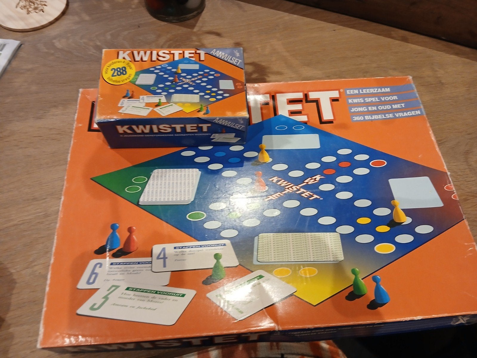 Kwistet Bijbels Spel met Aanvulset Kinderen 4-9 jaar, Ophalen of Verzenden, Gebruikt