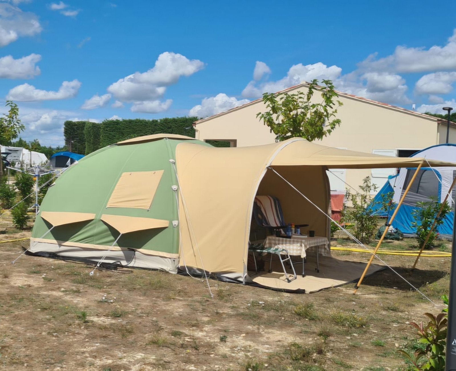 KARSTEN oppompbare tent 300 2021, Ophalen