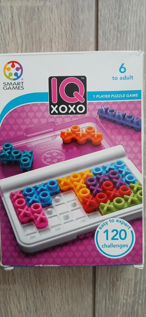 Smart games IQ xoxo, Ophalen of Verzenden, Minder dan 500 stukjes, Gebruikt, Overige typen