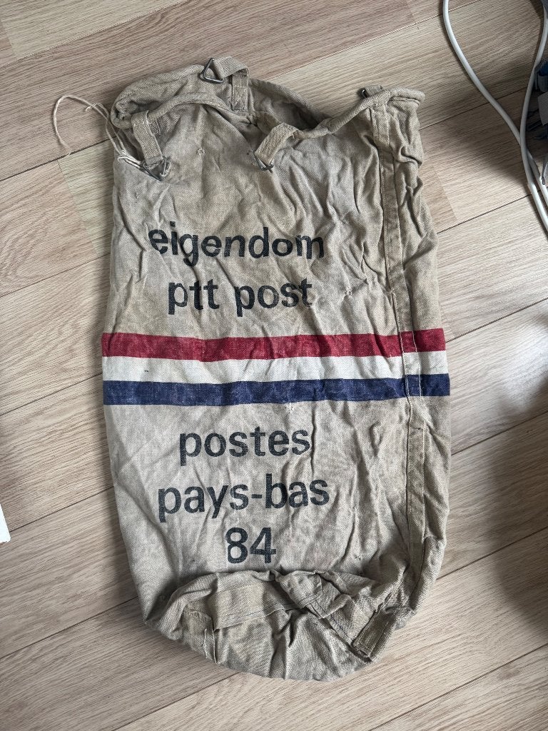 Set van 3 Originele Vintage PTT Postzakken, Ophalen of Verzenden, Huis en Inrichting