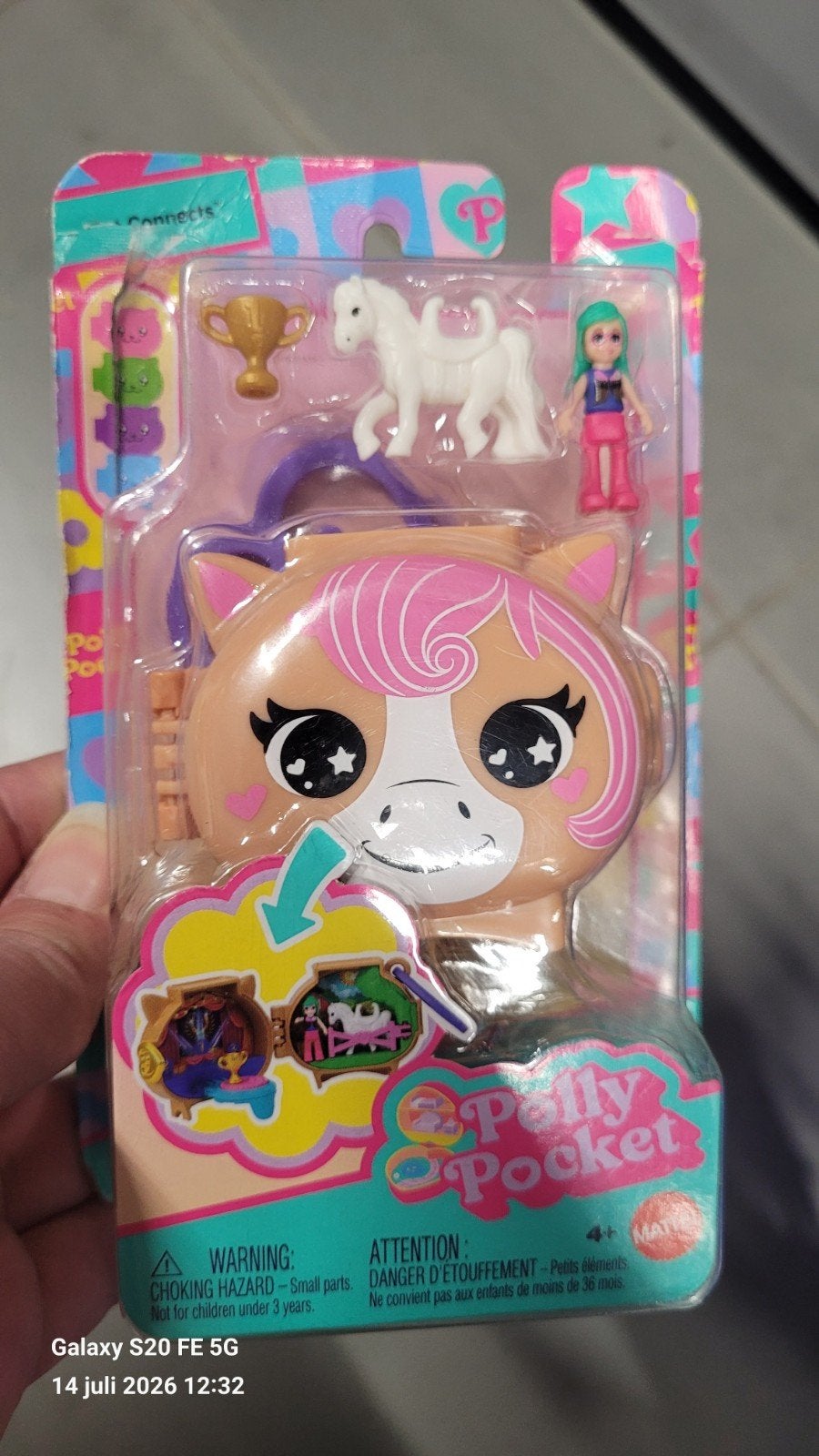 Polly Pocket Paarden Compact Speelset Nieuw, Ophalen of Verzenden