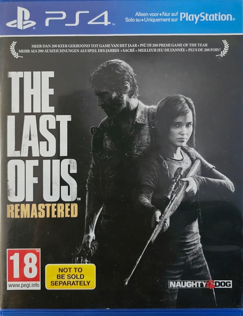 The Last of Us Remastered PS4 - Game van het Jaar, Avontuur en Actie, Vanaf 18 jaar, 1 speler, Ophalen of Verzenden