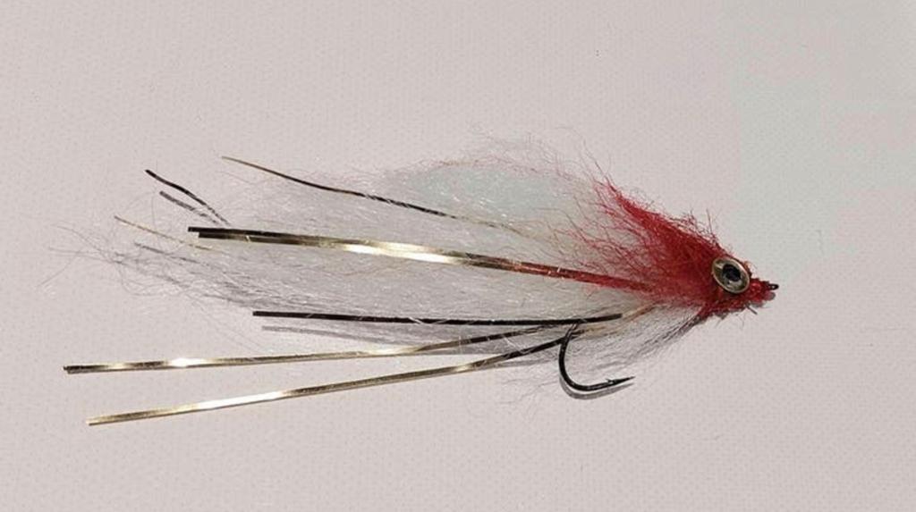 Te koop snoek / snoekbaars streamer #2 Redhead, Watersport en Boten, Verzenden, Nieuw, Kunstaas