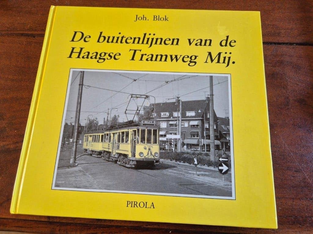 de buitenlijnen van de Haagse Tramweg Mij., Ophalen of Verzenden, Zo goed als nieuw, Tram, Boek of Tijdschrift