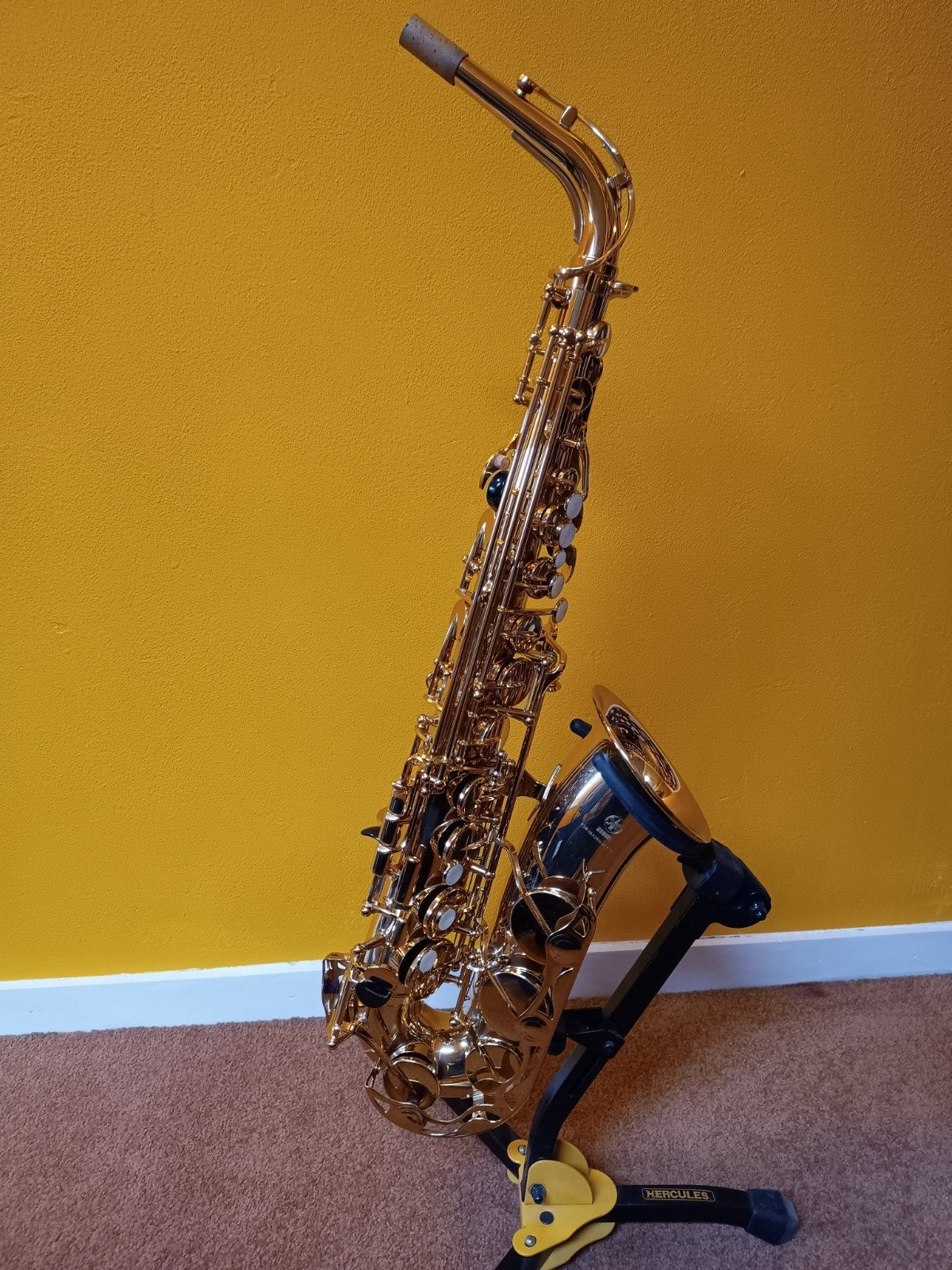 Yamaha alt-Saxofoon Yas-280, Ophalen, Zo goed als nieuw, Alt, Met koffer