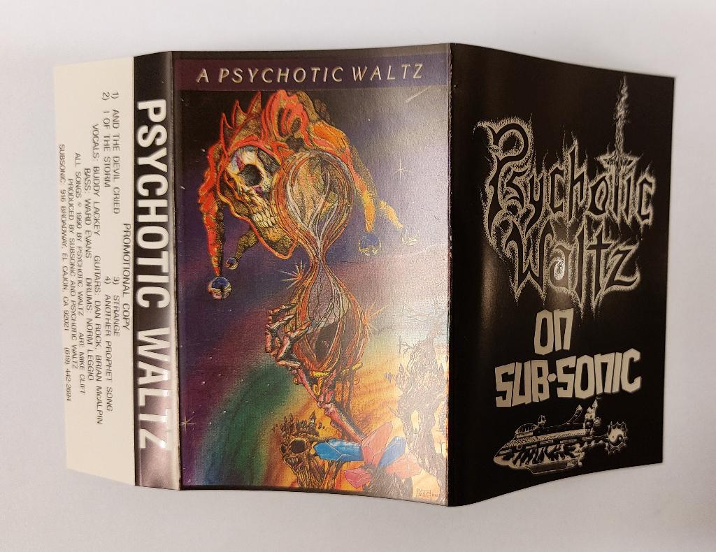 Psychotic Waltz PROMO CASSETTE 1990 PROG METAL RARE USA, Verzenden, 1 bandje, Zo goed als nieuw, Origineel
