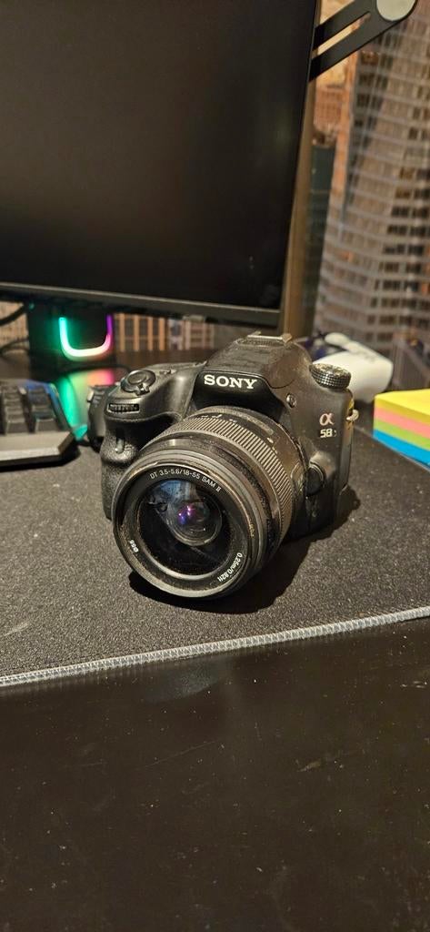 Sony Alpha A58 spiegelreflexcamera, Ophalen of Verzenden