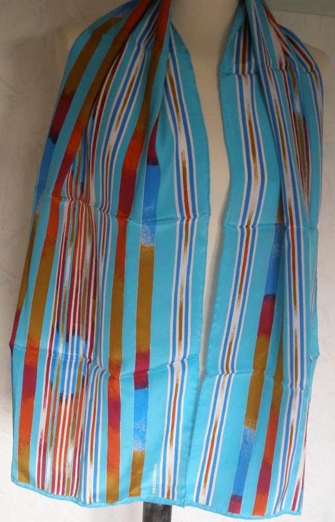 Vintage zijde sjaal Liberty  / Prochownick, Kleding | Dames, Mutsen, Sjaals en Handschoenen, Maat 46/48 (XL) of groter, Liberty
