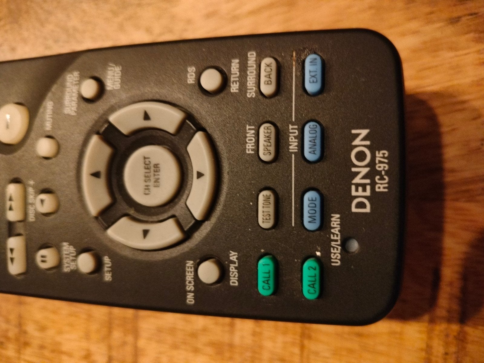 Denon RC-975 Afstandsbediening voor Receiver/Versterker, Gebruikt, Ophalen of Verzenden, Origineel, Receiver of Versterker