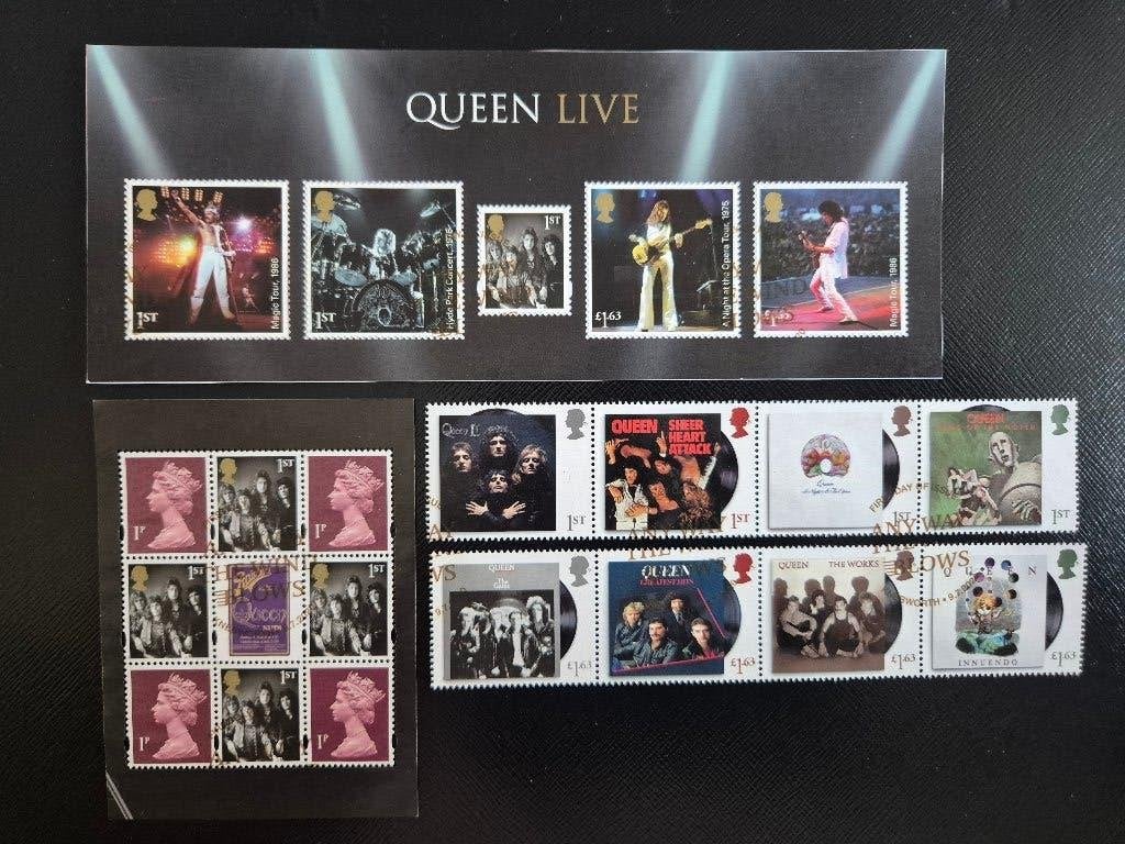 Engeland 2020 Queen set compleet gestempeld, Verzenden, Buitenland