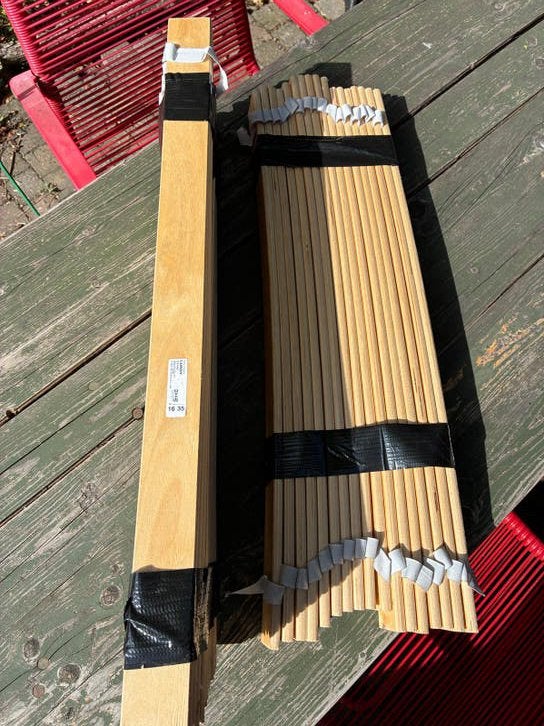 2 x Lattenbodem 70x200, Ophalen, Zo goed als nieuw, Bedbodem, 200 cm