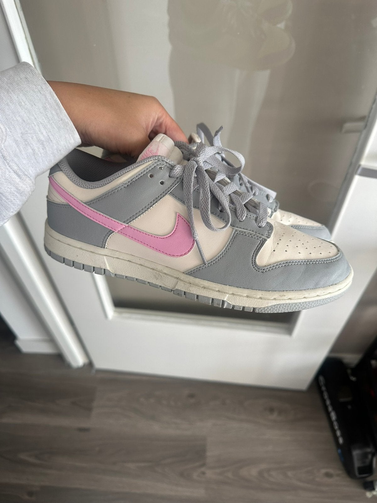 Nike dunk low, Blauw, Ophalen of Verzenden, Sneakers of Gympen, Zo goed als nieuw