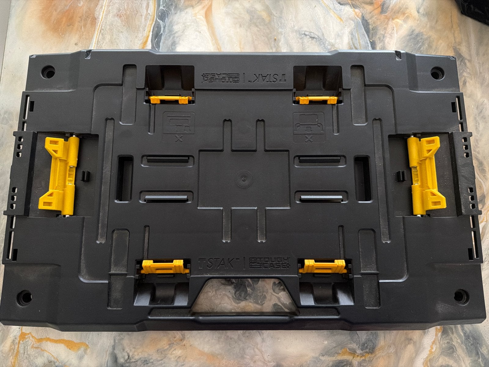 DeWalt TSTAK Tough Case Adapter voor ToughSystem, Ophalen of Verzenden, Zo goed als nieuw, Gereedschapsopslag, DeWalt