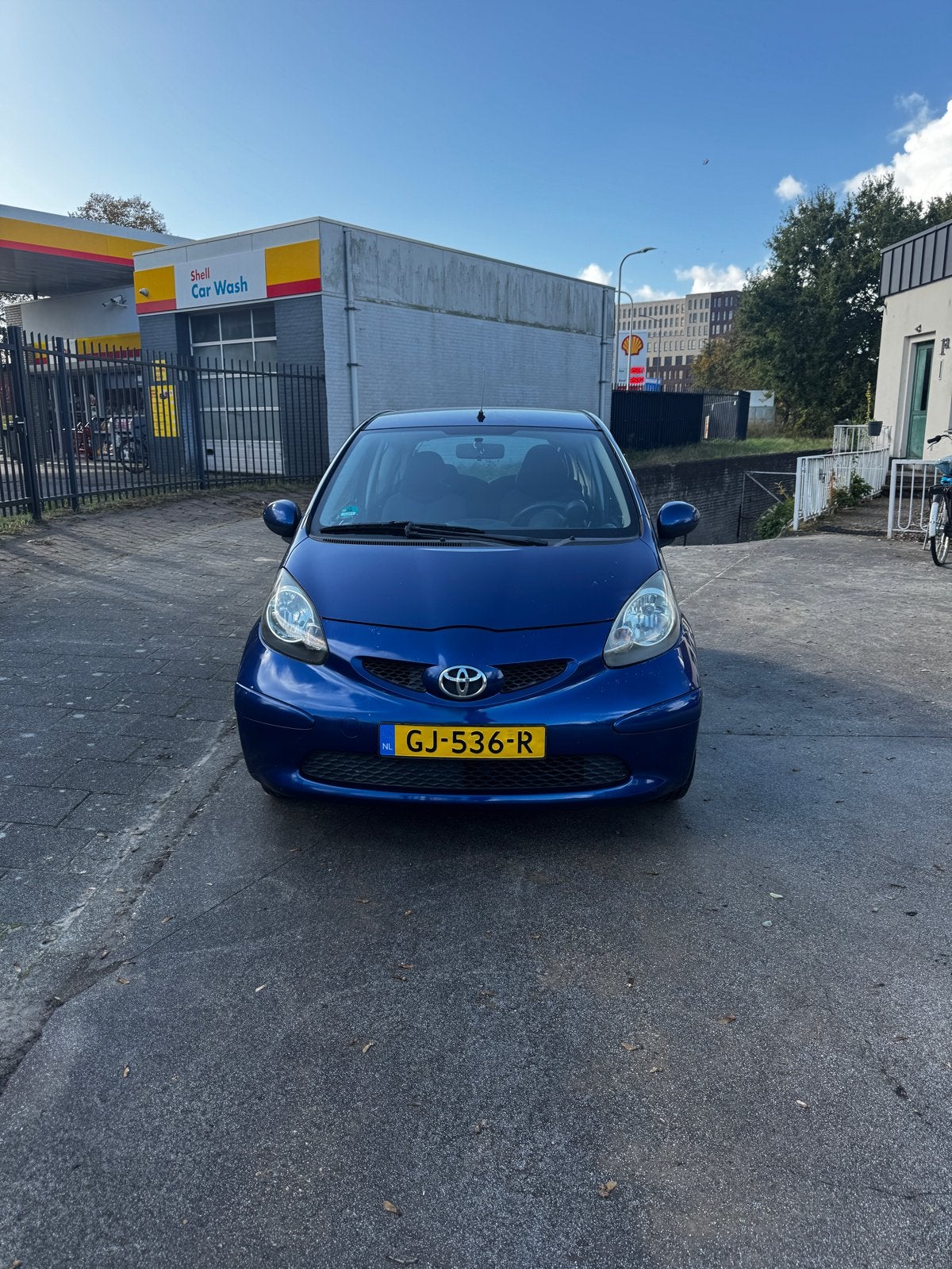 Toyota Aygo 1.0 12V Vvt-i 3DRS MMT 2008 Blauw, Auto's, Voorwielaandrijving, 68 pk, Handgeschakeld, Particulier