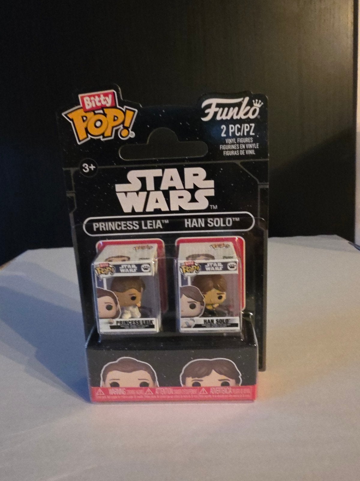 Funko Bitty Pop - Princess Lea and Han Solo, Ophalen of Verzenden, Nieuw