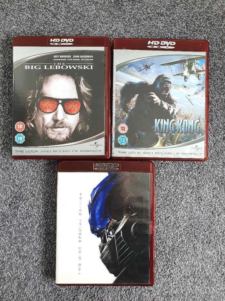 3 x HD DVD (4 disc), Ophalen of Verzenden, Zo goed als nieuw, Overige formaten