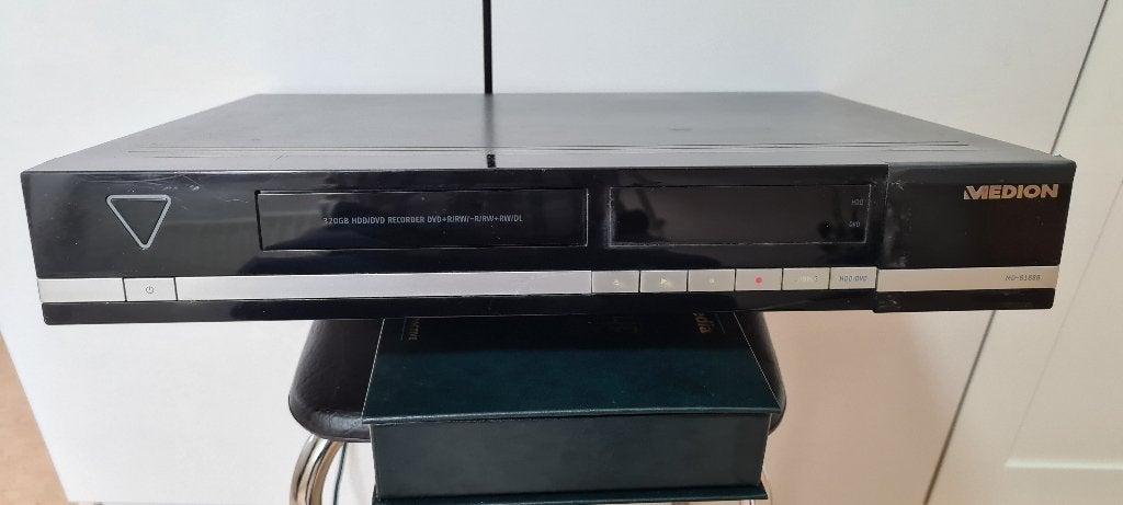 Medion DVD/HD recorder MD81888, Ophalen, Gebruikt, Harddiskrecorder, Met dvd-recorder