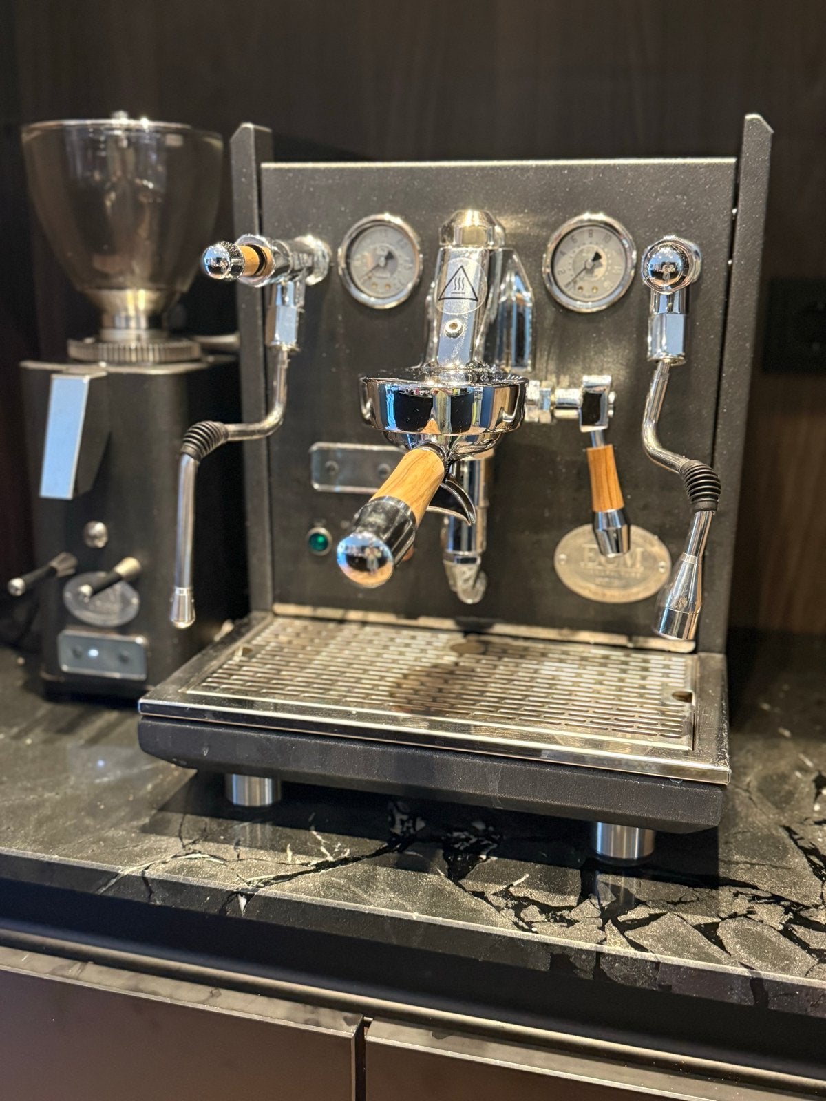 ECM Synchronika & S-Automatik 64 – Limited Edition!, 10 kopjes of meer, Koffiebonen, Zo goed als nieuw, Combi