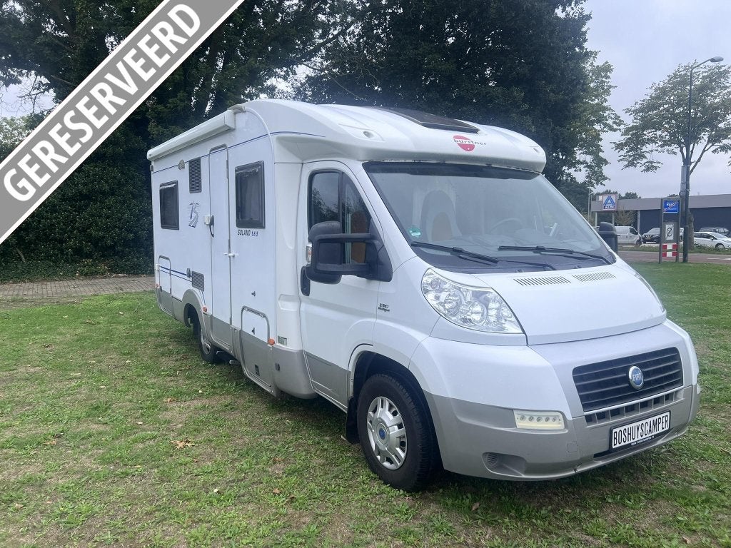 Bürstner Solano T 615, Caravans en Kamperen, Ringverwarming, Fiat, 6 tot 7 meter, Bedrijf