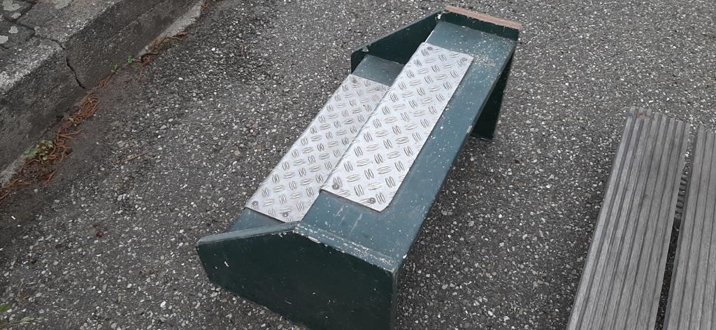 Opstap trap trapje voor toercaravan camper of stacaravan enz, Ophalen of Verzenden