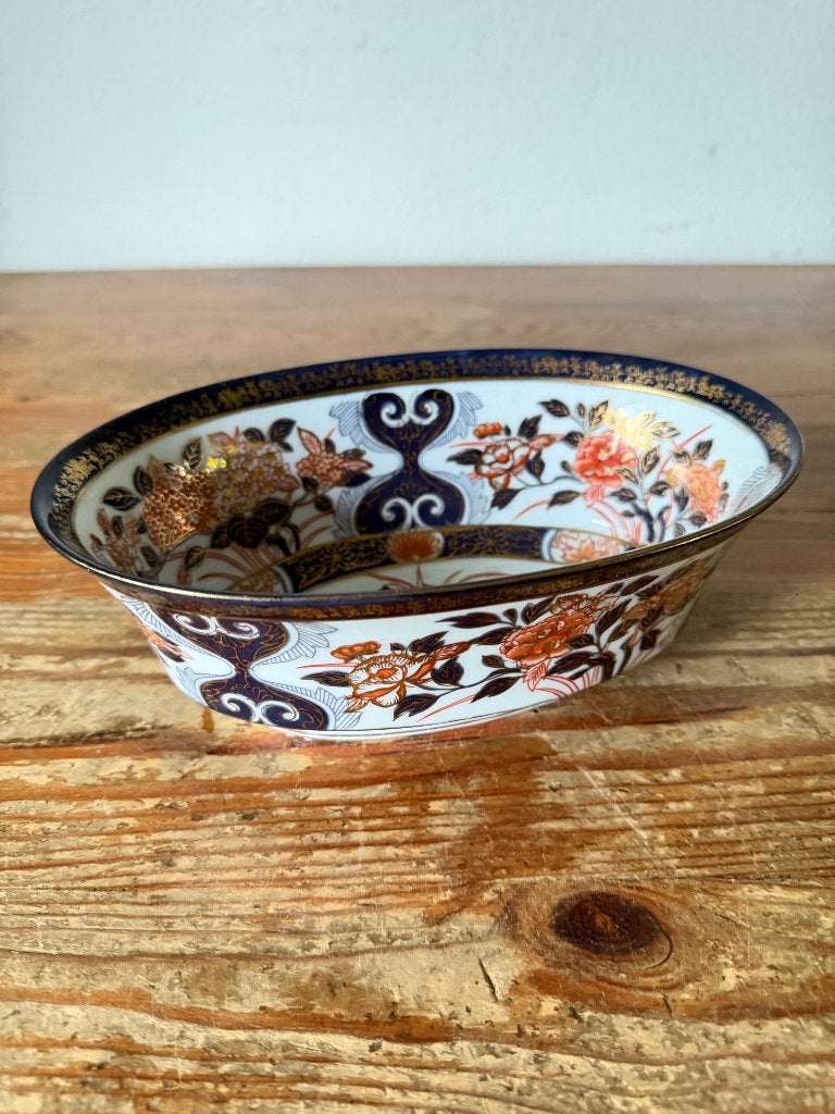 Ovale schaal - Japan - Imari - porselein, Antiek en Kunst, Ophalen of Verzenden
