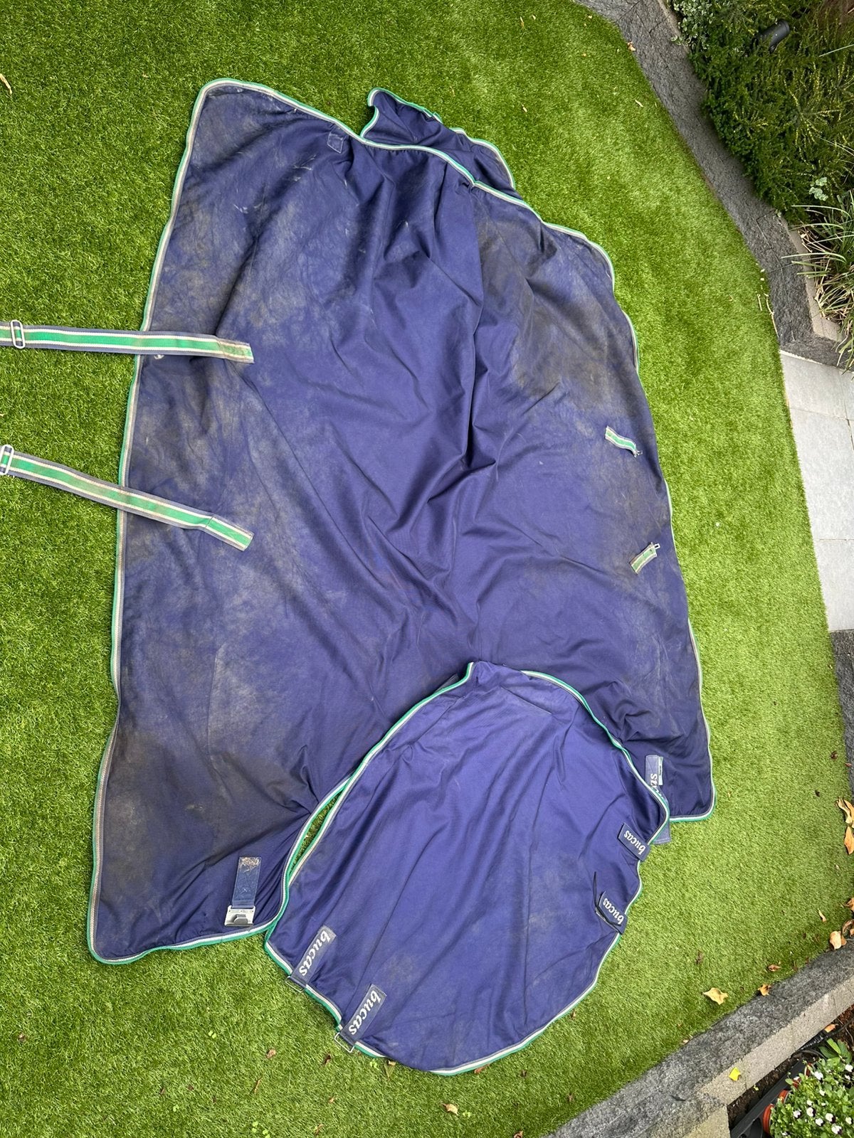 Bucas Smartex Rain Big Neck 7.0, Dieren en Toebehoren, Gebruikt, Afneembare hals, Extra Full (XL), Ophalen