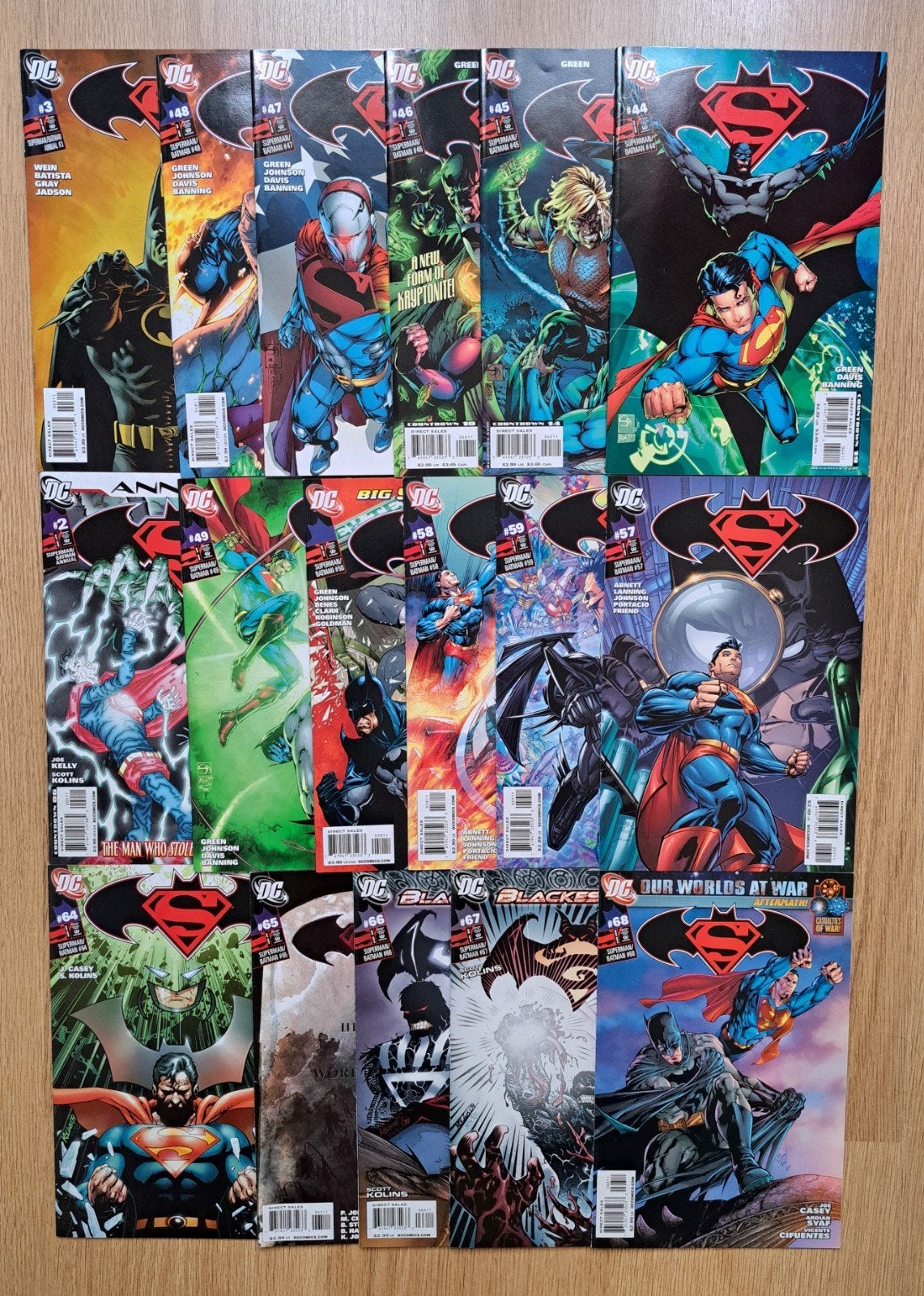 Batman & Superman team-up serie. DC Comics, Boeken, Strips | Comics, Gelezen, Amerika, Ophalen of Verzenden, Meerdere comics