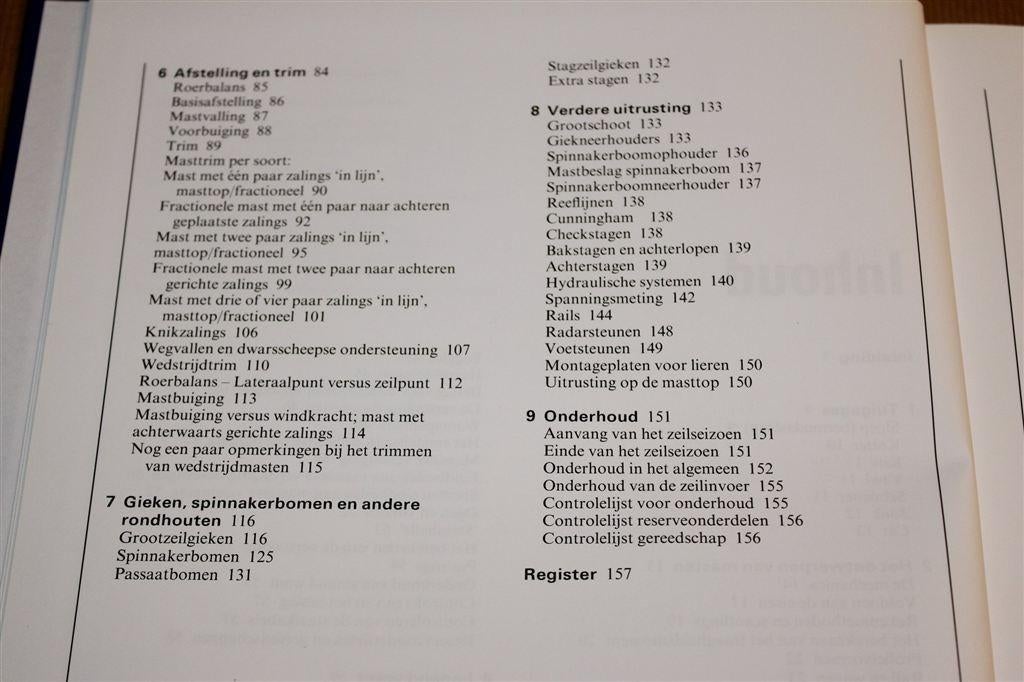 Tuigages voor Zeiljachten — Installatie, Onderhoud & Trim, Ophalen of Verzenden, Zo goed als nieuw, Overige onderwerpen