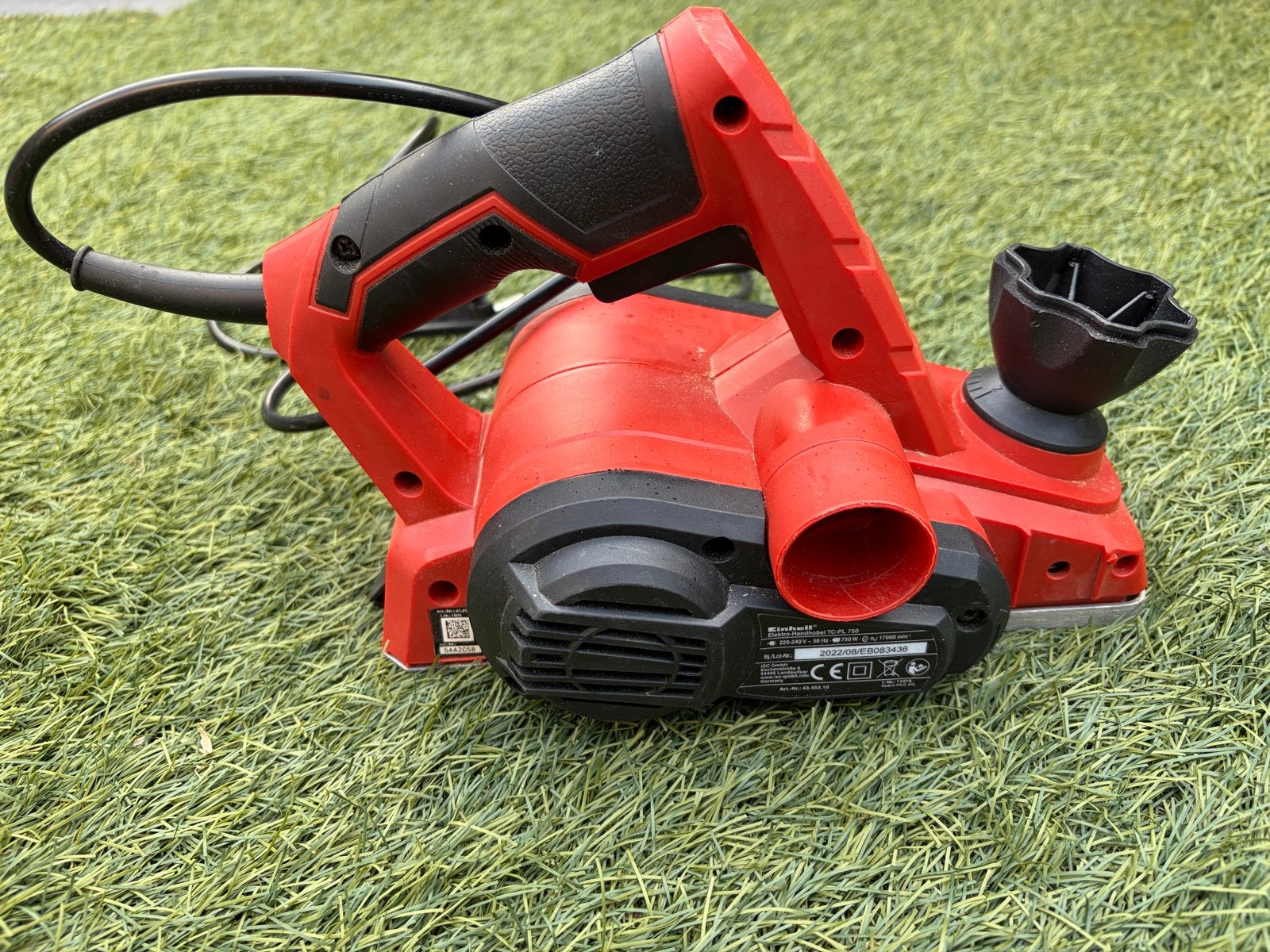 Einhell Electric Planer, Ophalen of Verzenden, Gebruikt
