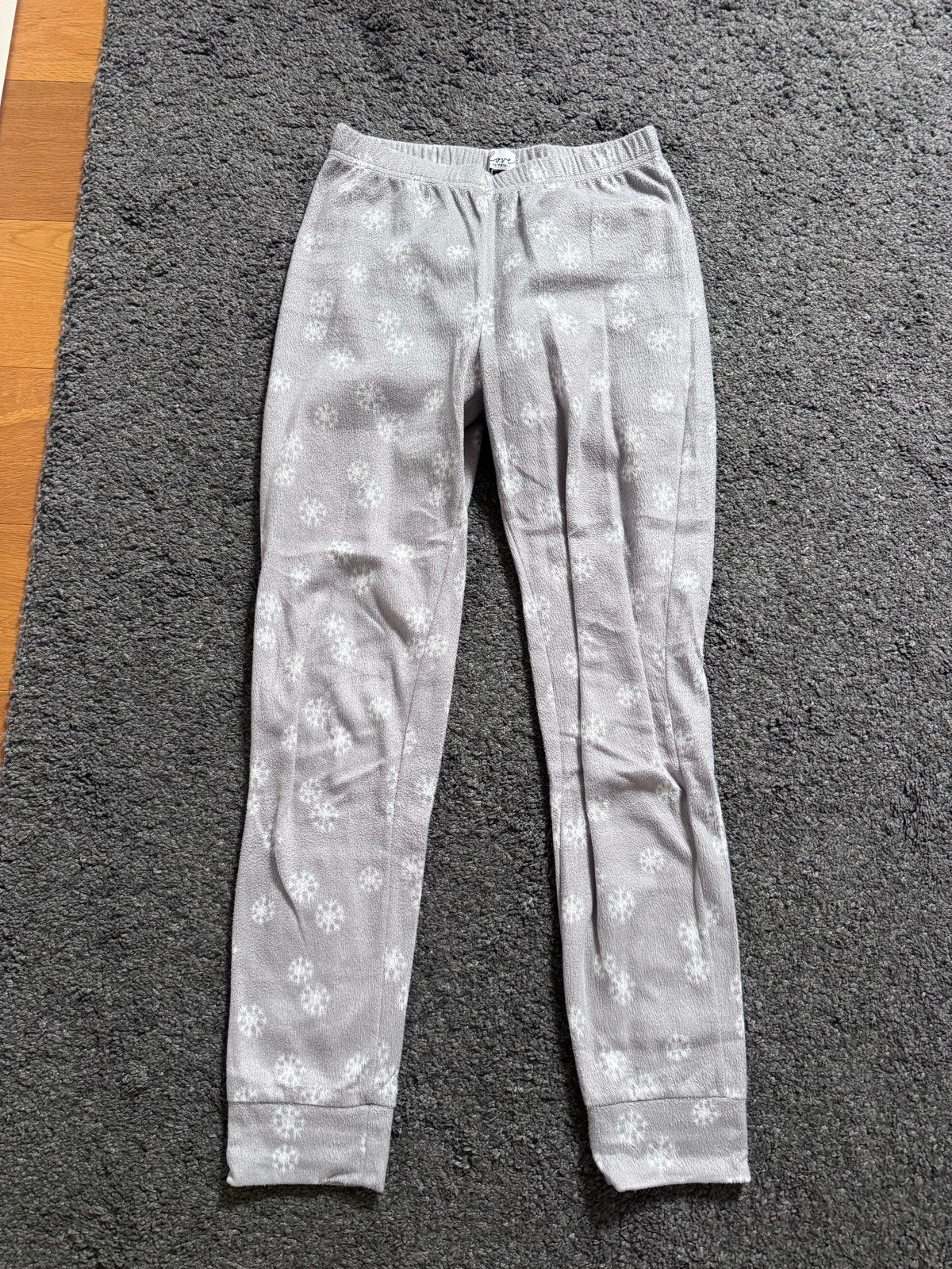 Hema Pyjamabroek Maat S met sneeuwvlokken, Ophalen of Verzenden, Gedragen, Maat 36 (S)