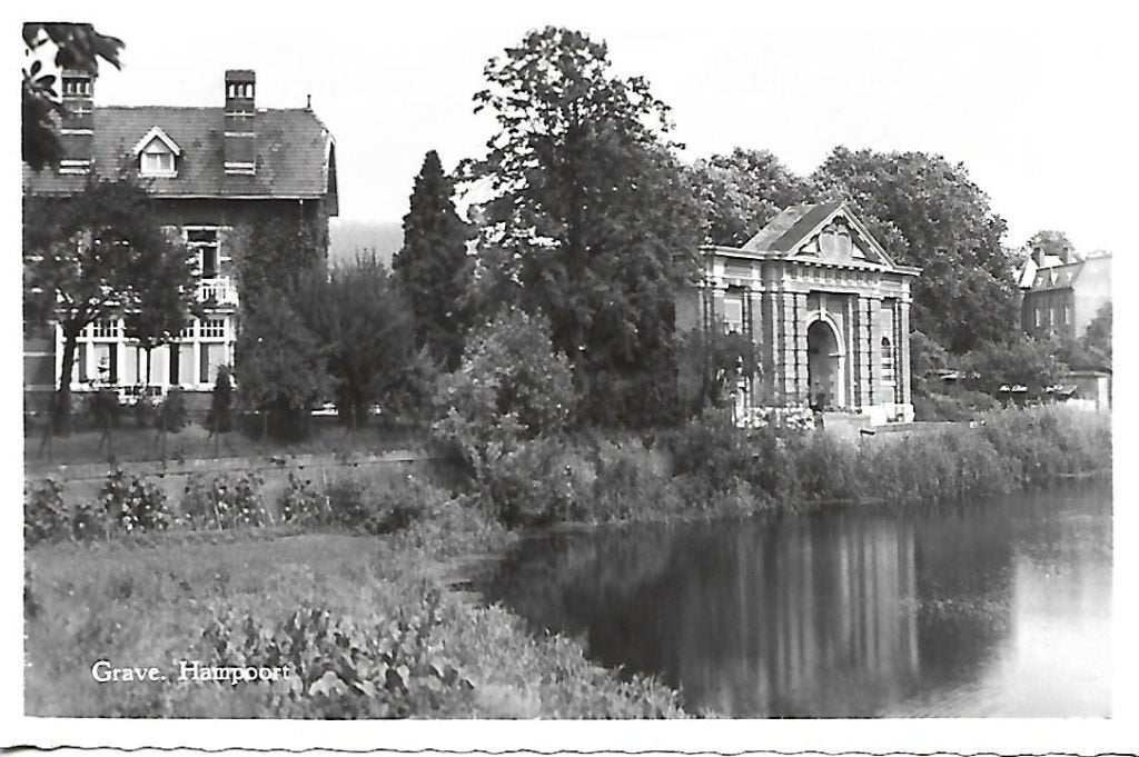 Grave- -Hampoort., Verzenden, 1960 tot 1980, Ongelopen, Noord-Brabant